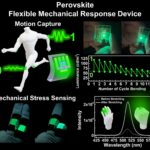 Flexible perovskite device achieves optical logic emission for motion capture and stress sensing