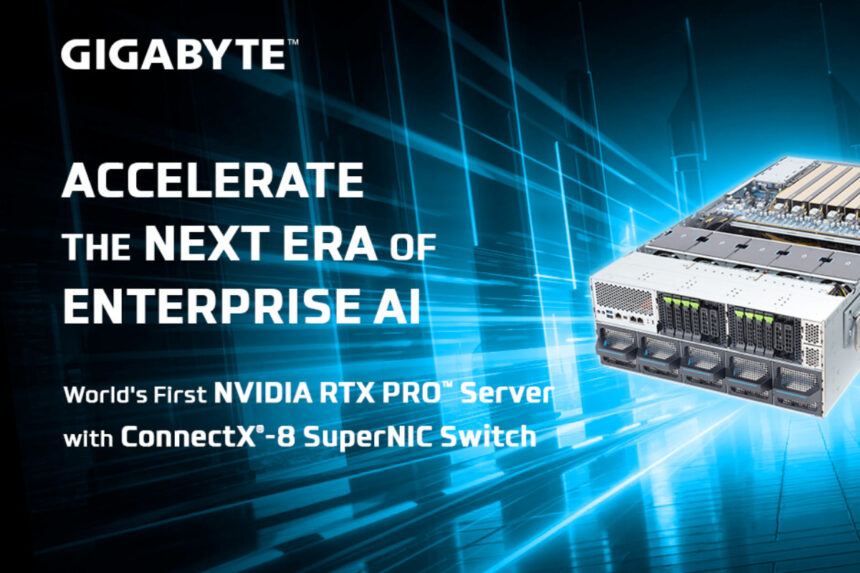Giga Computing unveils ‘world-first’ RTX Pro server