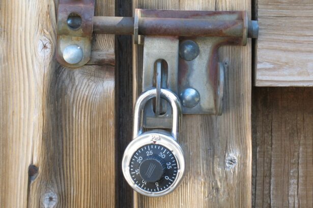 Image of locked door to illustrate PKI management package from GlobalSign CA.