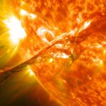 Image of mass coronal ejection as illustration for article on Huawei Ascend superclusters.