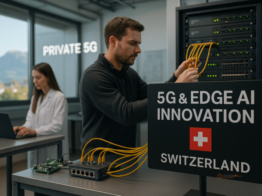 Nokia, Intel and partners open private 5G and edge AI test hub in Switzerland