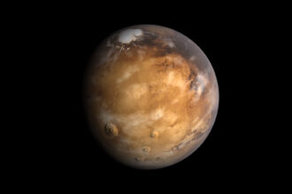 Illustrative image of Mars, for article on SkyeChip