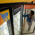 Illustration for article on Toshiba retail technology releases.