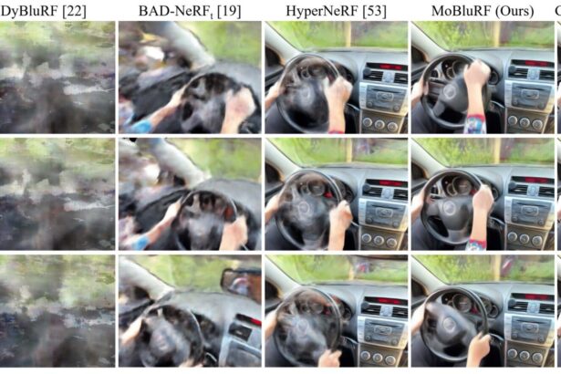 Two-stage framework reconstructs sharp 4D scenes from blurry handheld videos