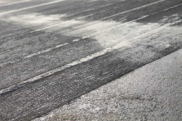 Bio-based fabric with integrated sensors continuously monitors asphalt road conditions