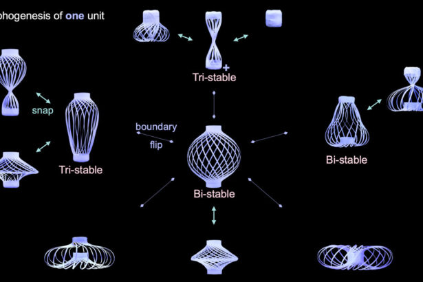 'Chinese lantern' structure shifts into more than a dozen shapes for various applications