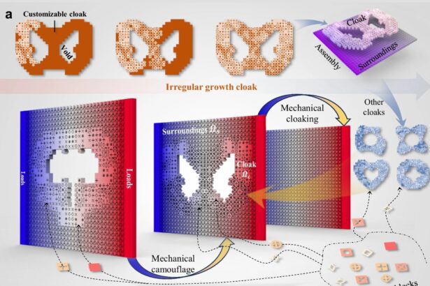 Metamaterials researchers achieve static mechanical cloaking and camouflage