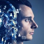 artificial intelligence AI man face