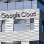 Google Cloud logo on building