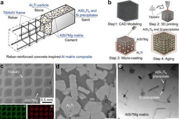 Ultra-strong, lightweight metal composite can withstand extreme heat