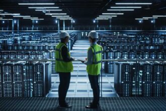 data-center-network-racks-men-engineers