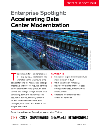 Spotlight report: Accelerating Data Center Modernization
