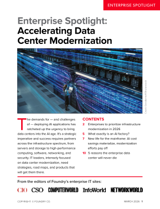 Spotlight report: Accelerating Data Center Modernization