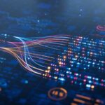 AI-driven technology powers automation and big data workflows, enabling analysis through neural networks and data analytics for business intelligence, predictive insights, and process optimization.