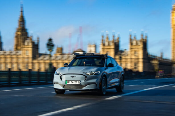 Wayve vehicle in London as the integration of physical AI into vehicles remains a primary objective for automakers looking to accelerate innovation.