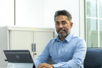 Mitsubishi Electric's coolant distribution unit at Data Centre World