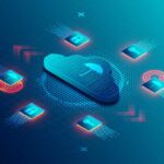 Cloud Computing Disaster Recovery Solutions Concept - Cloud DR - Services Companies Use for the Purpose of Backing Up Resources into a Cloud Environment - 3D Illustration