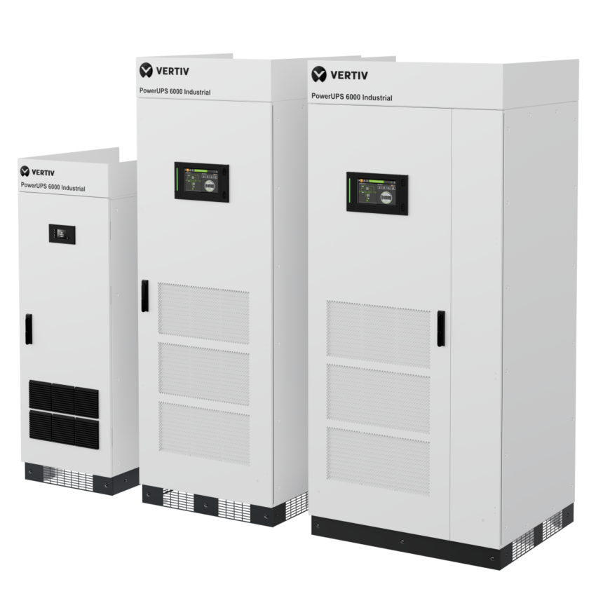 Vertiv introduces the Vertiv PowerUPS 6000 for industrial markets