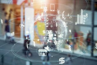 AI agent consuming and using enterprise data in retail-as-a-service application.