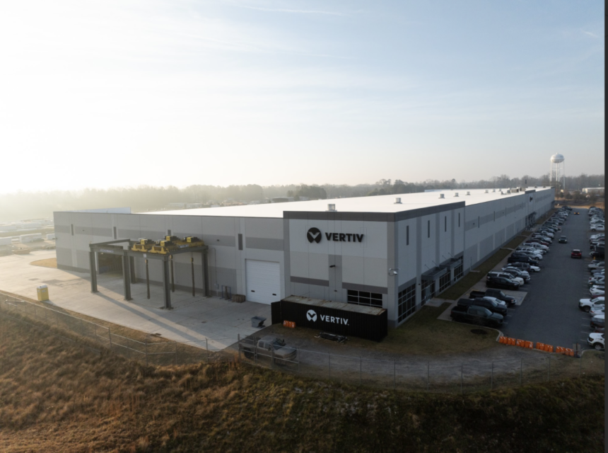 Vertiv enhanced manufacturing with expansion in the Americas